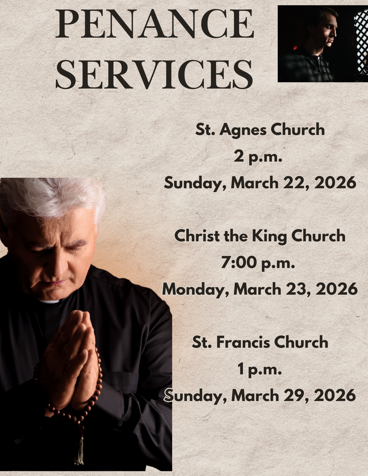 Penance Services